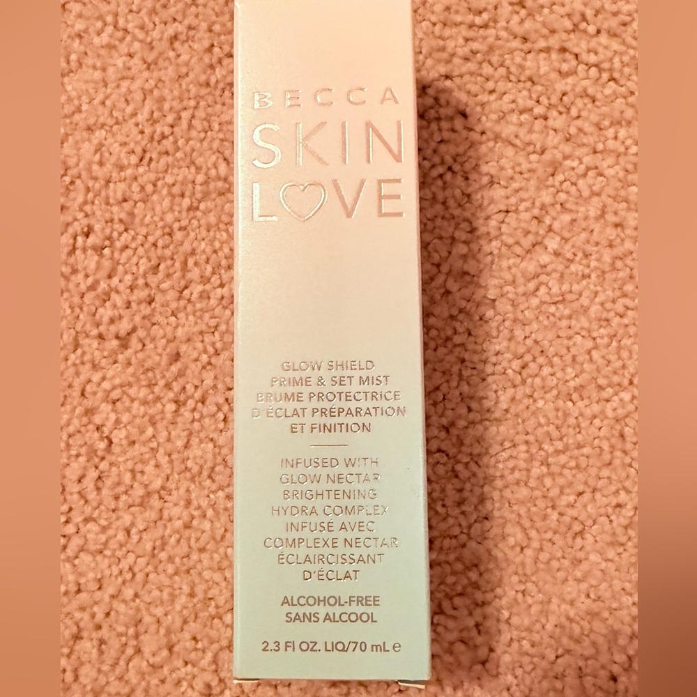 New Boxed Becca Skin Love Glow Shield Prime & Set Mist 70ml/2.3oz Primer & Base